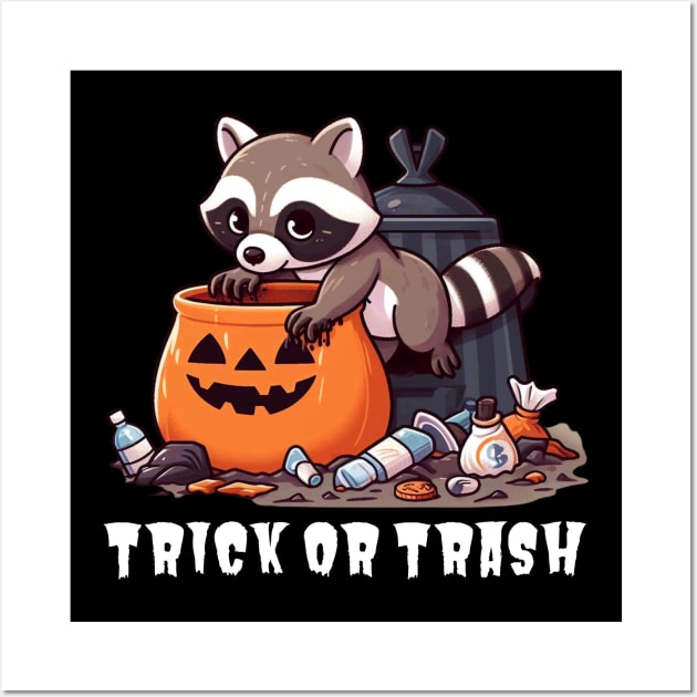 Trick or Trash Wall Art by Etopix